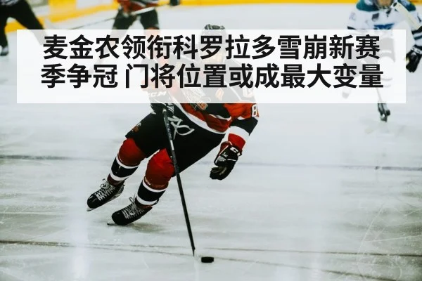 麦金农领衔科罗拉多雪崩新赛季争冠 门将位置或成最大变量